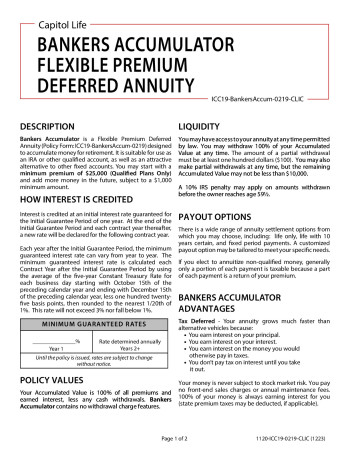 Bankers Accumulator-brochure