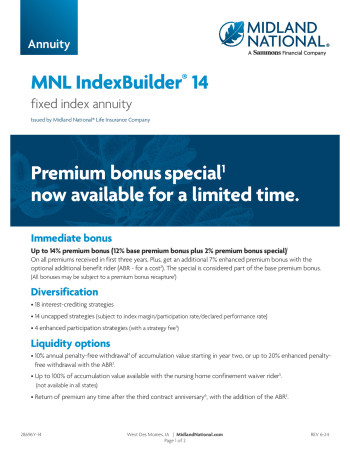 MNL IndexBuilder 14 High Band brochure