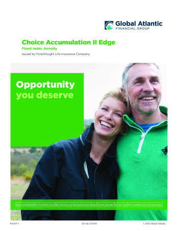 Choice Accumulation II Edge 10 brochure