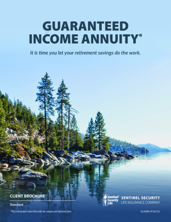 Guaranteed Income Annuity 10 GLWB Rider brochure