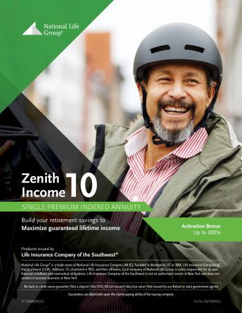 Zenith Income 10 with Split Bonus brochure