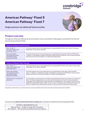 American Pathway Fixed 7-brochure