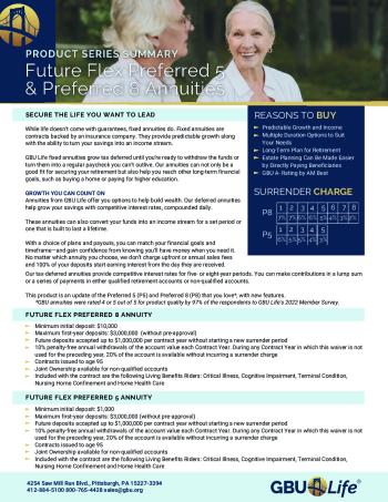 Future Flex Preferred 5-brochure