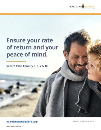Secure Rate MYGA with Enhanced Benefit Rider-brochure