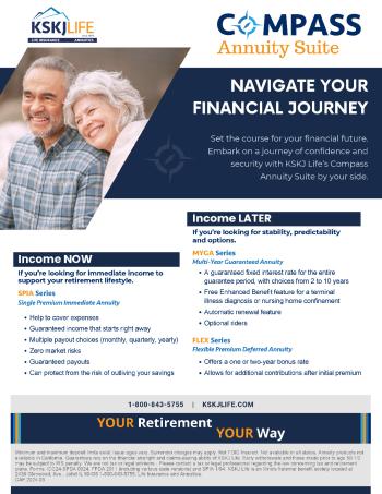 7-Year MYGA with 10% Free Withdrawal Rider-brochure