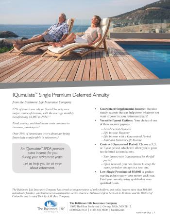 IQumulate with Partial Withdrawal Charges Waiver-brochure